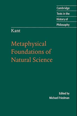 Kant: Metaphysical Foundations of Natural Science