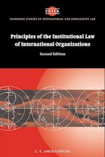 Principles of the Institutional Law of International Organizations