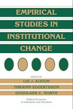 Empirical Studies in Institutional Change