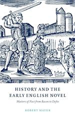 History and the Early English Novel