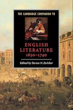 The Cambridge Companion to English Literature, 1650–1740