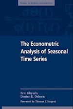 The Econometric Analysis of Seasonal Time Series