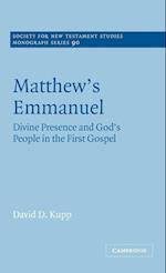 Matthew's Emmanuel