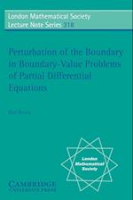 Perturbation of the Boundary in Boundary-Value Problems of Partial Differential Equations