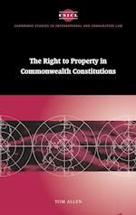 The Right to Property in Commonwealth Constitutions