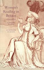 Women's Reading in Britain, 1750-1835