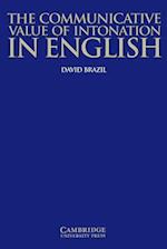 The Communicative Value of Intonation in English Book