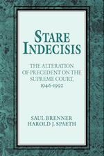 Stare Indecisis