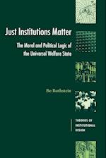 Just Institutions Matter