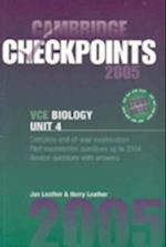 Cambridge Checkpoints Vce Biology Unit 4 2005