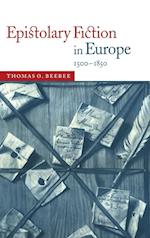 Epistolary Fiction in Europe, 1500-1850