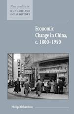 Economic Change in China, c.1800–1950