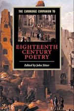 The Cambridge Companion to Eighteenth-Century Poetry