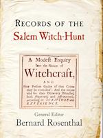 Records of the Salem Witch-Hunt