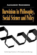 Darwinism in Philosophy, Social Science and Policy