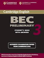 Cambridge BEC Preliminary 3 Student's Book with Answers