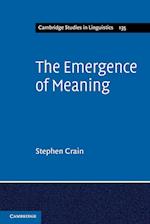 The Emergence of Meaning