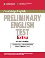 Cambridge Preliminary English Test Extra Student's Book