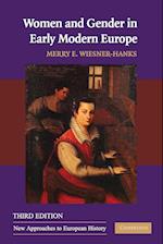 Women and Gender in Early Modern Europe