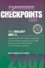 Cambridge Checkpoints VCE Biology Unit 4