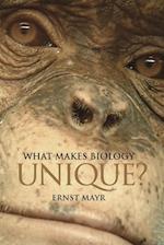 What Makes Biology Unique?