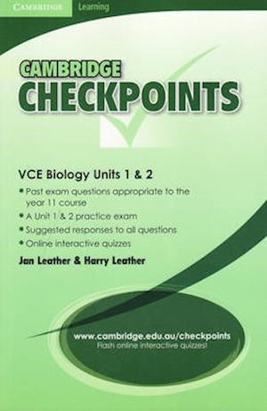 Cambridge Checkpoints Vce Biology Units 1 and 2