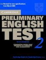 Cambridge Preliminary English Test 2 Student's Book with Answers