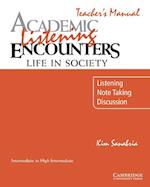 Academic Listening Encounters: Life in Society Teacher's Manual