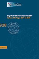 Dispute Settlement Reports 2008: Volume 20, Pages 8221-8666