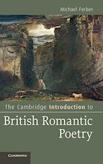 The Cambridge Introduction to British Romantic Poetry
