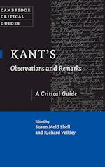 Kant's Observations and Remarks