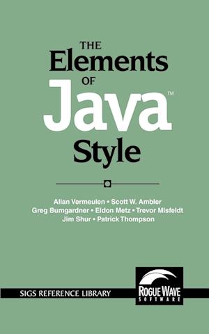 The Elements of Java (TM) Style