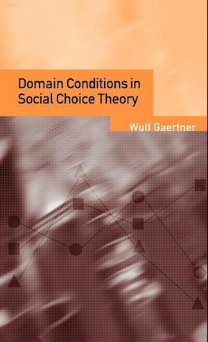 Domain Conditions in Social Choice Theory