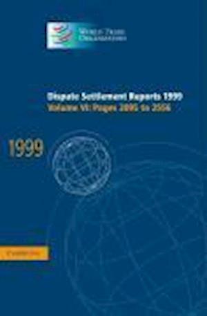 Dispute Settlement Reports 1999: Volume 6, Pages 2095-2556