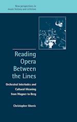 Reading Opera between the Lines