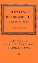 Frontinus: De Aquaeductu Urbis Romae