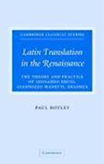 Latin Translation in the Renaissance