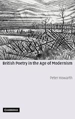 British Poetry in the Age of Modernism