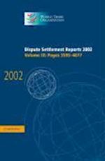 Dispute Settlement Reports 2002: Volume 9, Pages 3595-4077