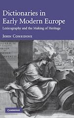 Dictionaries in Early Modern Europe