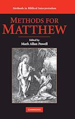 Methods for Matthew