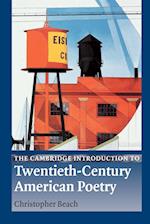 The Cambridge Introduction to Twentieth-Century American Poetry