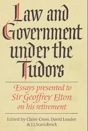 Law and Government Under the Tudors