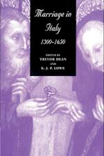 Marriage in Italy, 1300-1650