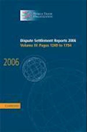 Dispute Settlement Reports 2006: Volume 4, Pages 1249-1754