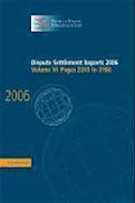 Dispute Settlement Reports 2006: Volume 6, Pages 2243–2766