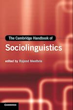 The Cambridge Handbook of Sociolinguistics