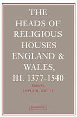 The Heads of Religious Houses 3 Volume Hardback Set