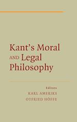 Kant's Moral and Legal Philosophy