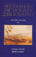 Australian Dictionary of Biography Volume 6